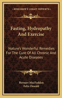 Front cover_Fasting, Hydropathy and Exercise