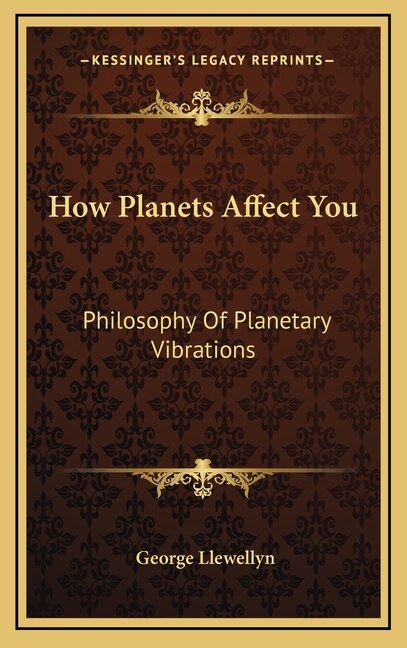 Front cover_How Planets Affect You