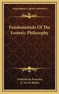 Couverture_Fundamentals Of The Esoteric Philosophy