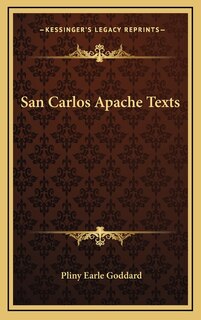 Couverture_San Carlos Apache Texts