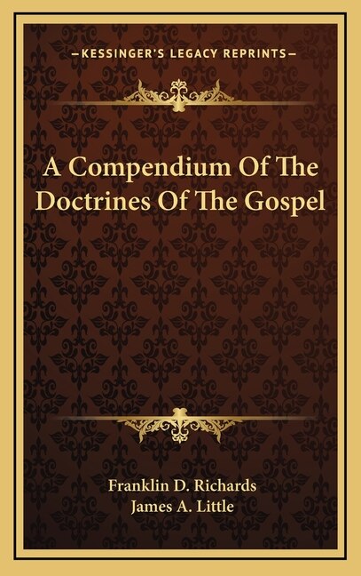 Front cover_A Compendium of the Doctrines of the Gospel