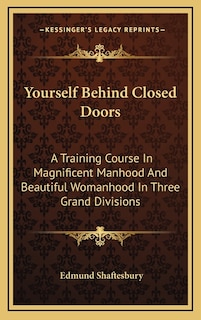 Couverture_Yourself Behind Closed Doors