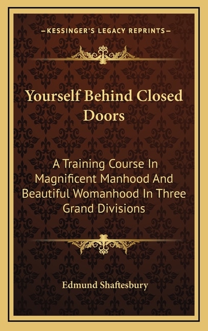 Couverture_Yourself Behind Closed Doors