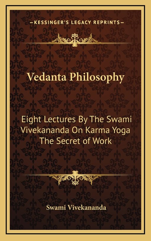 Couverture_Vedanta Philosophy