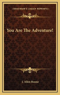 Front cover_You Are the Adventure!