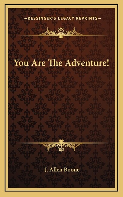 Front cover_You Are the Adventure!