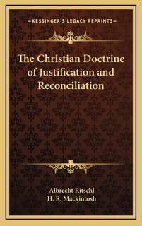 Couverture_The Christian Doctrine of Justification and Reconciliation