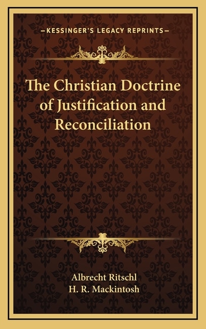 Couverture_The Christian Doctrine of Justification and Reconciliation