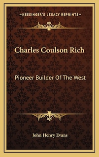 Front cover_Charles Coulson Rich