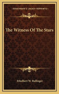 Front cover_The Witness Of The Stars