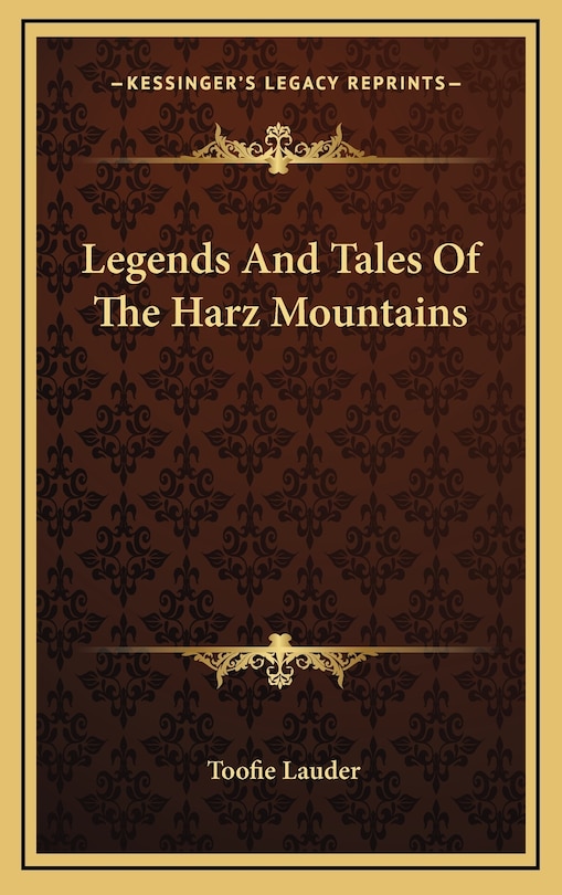 Front cover_Legends And Tales Of The Harz Mountains