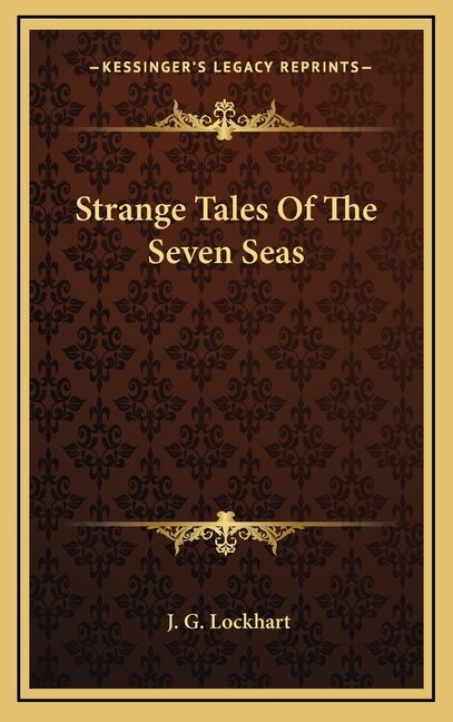 Couverture_Strange Tales Of The Seven Seas
