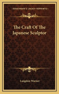 Front cover_The Craft Of The Japanese Sculptor