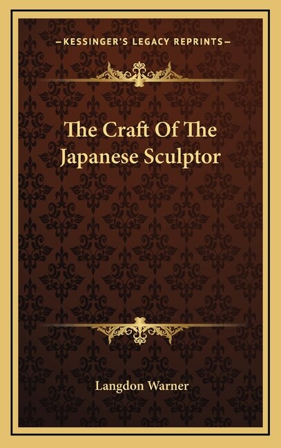 Front cover_The Craft Of The Japanese Sculptor