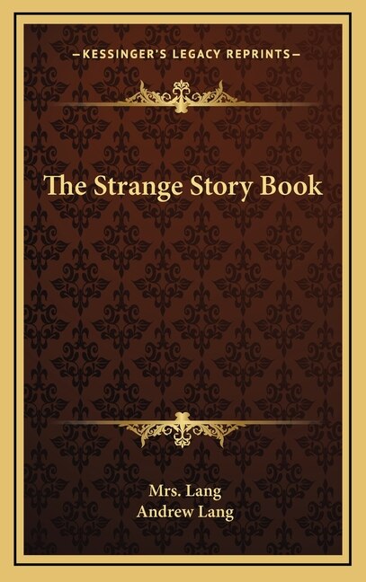 Front cover_The Strange Story Book