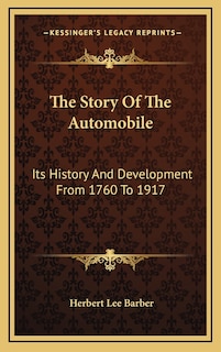 Front cover_The Story Of The Automobile