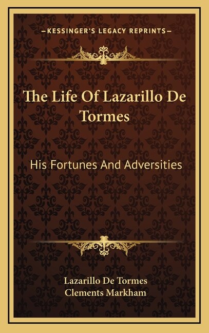 Front cover_The Life Of Lazarillo De Tormes
