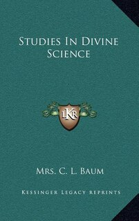 Front cover_Studies In Divine Science