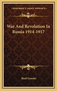 Couverture_War And Revolution In Russia 1914-1917
