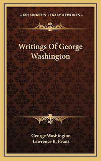Front cover_Writings Of George Washington