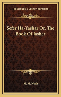 Front cover_Sefer Ha-Yashar Or, the Book of Jasher
