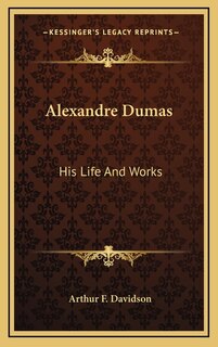Front cover_Alexandre Dumas