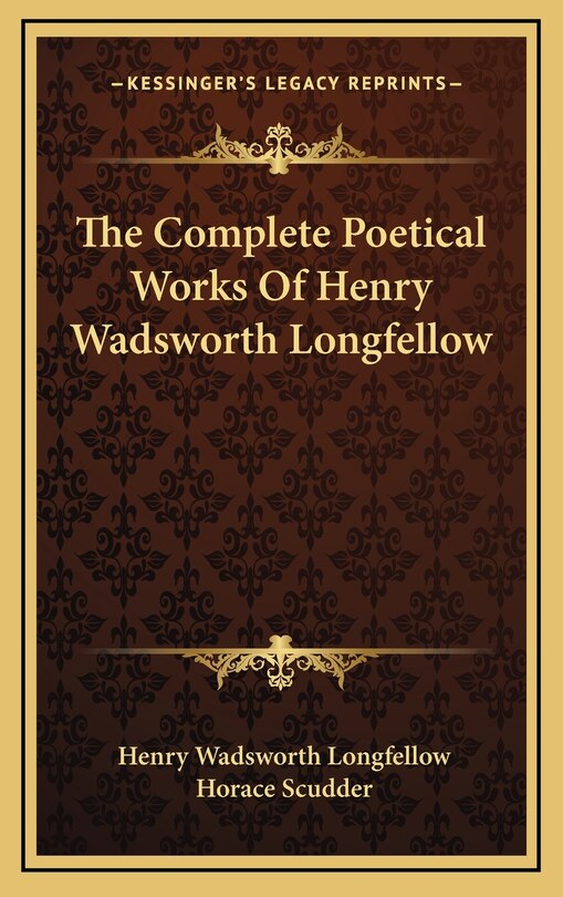 Front cover_The Complete Poetical Works Of Henry Wadsworth Longfellow