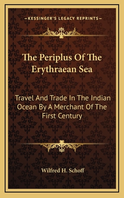 Front cover_The Periplus of the Erythraean Sea