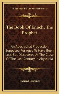 Front cover_The Book Of Enoch, The Prophet