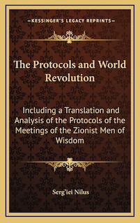 Couverture_The Protocols and World Revolution