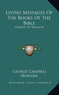 Front cover_Living Messages Of The Books Of The Bible
