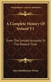 Front cover_A Complete History Of Ireland V1