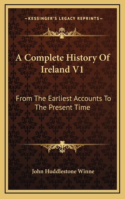 Front cover_A Complete History Of Ireland V1