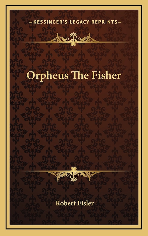 Front cover_Orpheus The Fisher