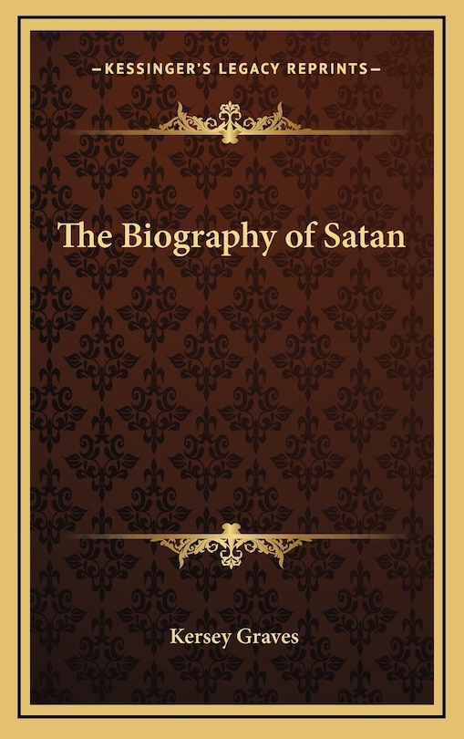 Couverture_The Biography of Satan