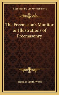 Front cover_The Freemason's Monitor or Illustrations of Freemasonry