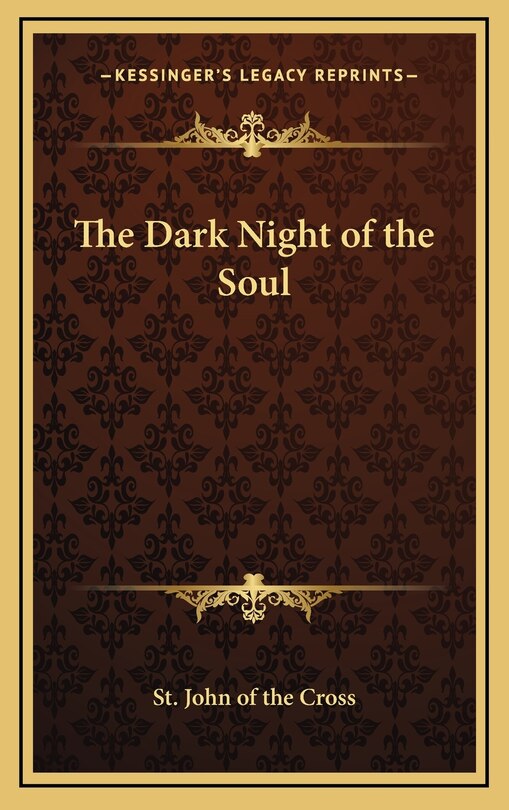 Front cover_The Dark Night of the Soul
