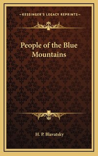 Couverture_People of the Blue Mountains