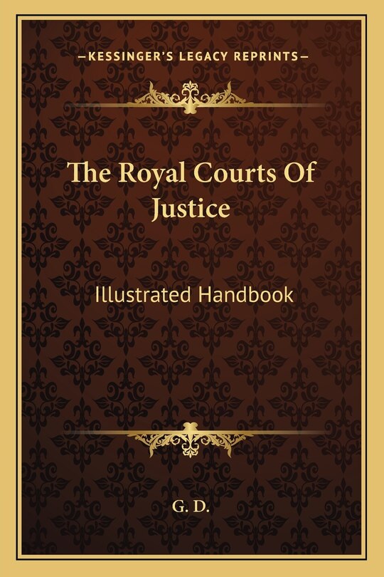 Front cover_The Royal Courts Of Justice
