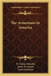 Front cover_The Armenians In America