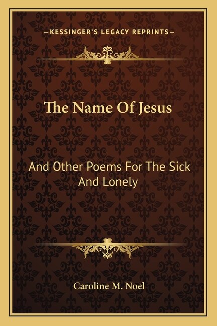 Front cover_The Name of Jesus
