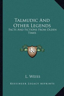 Front cover_Talmudic And Other Legends