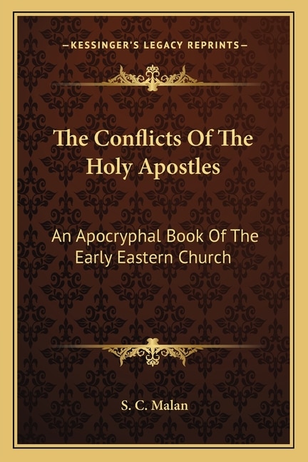 Front cover_The Conflicts Of The Holy Apostles