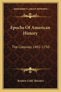 Front cover_Epochs Of American History