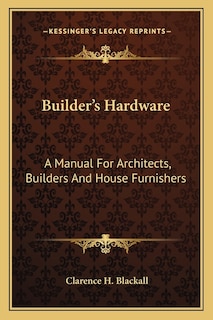 Couverture_Builder's Hardware