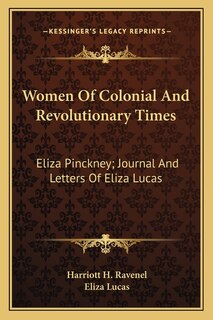 Front cover_Women of Colonial and Revolutionary Times