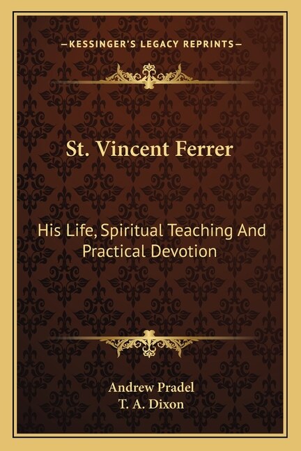 Front cover_St. Vincent Ferrer