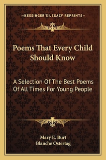 Front cover_Poems That Every Child Should Know