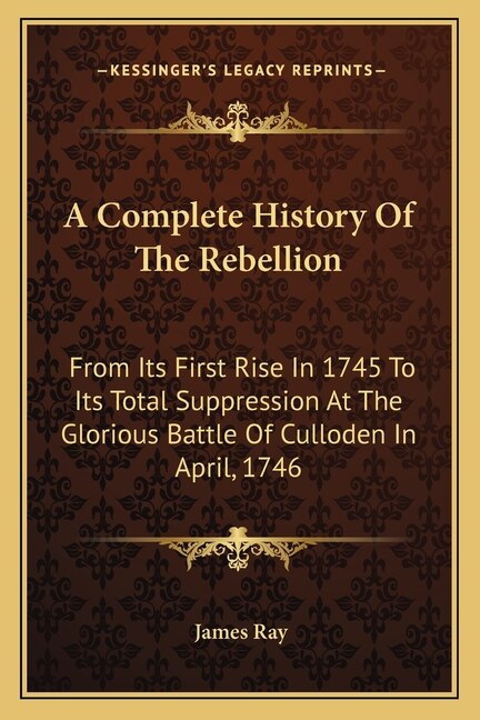 Couverture_A Complete History Of The Rebellion