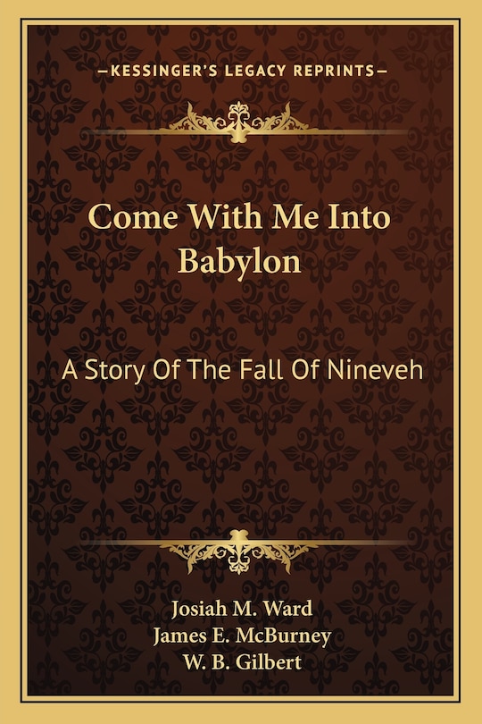 Couverture_Come With Me Into Babylon